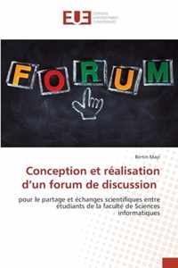 Conception et realisation d'un forum de discussion