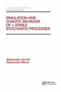 Simulation and Chaotic Behavior of Alpha-stable Stochastic Processes