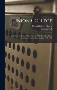 Union College: Half-century History of the Class of 1856