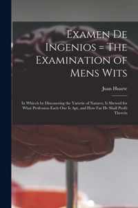 Examen De Ingenios = The Examination of Mens Wits