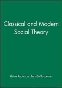 Classical and Modern Social Theory