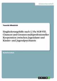 Eingliederungshilfe nach  35a SGB VIII. Chancen und Grenzen multiprofessioneller Kooperation zwischen Jugendamt und Kinder- und Jugendpsychiatrie