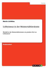 Lobbyismus in der Ministerialburokratie