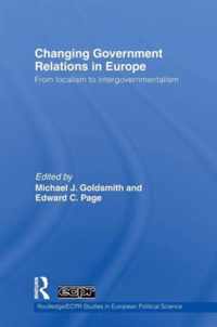 Changing Government Relations in Europe