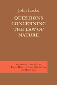 Questions Concerning the Law of Nature