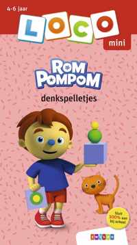 Loco Mini  -  Rompompom denkspelletjes 4-6 jaar