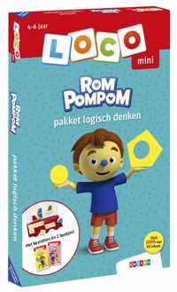 Loco Mini  -   Loco mini Rompompom pakket logisch denken