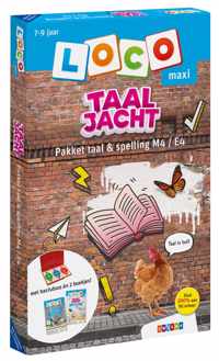 Loco Maxi  -   Loco maxi Taaljacht pakket taal & spelling M4 / E4