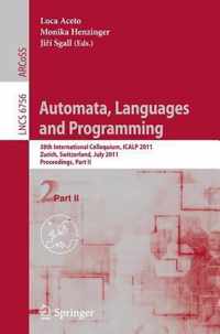 Automata, Languages and Programming