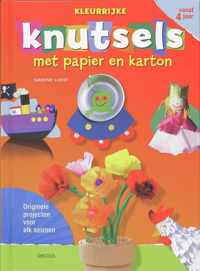 Kleurrijke knutsels met papier en karton