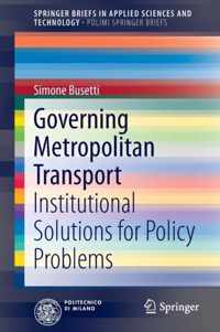 Governing Metropolitan Transport