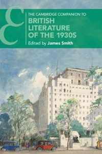 The Cambridge Companion to British Literature of the 1930s