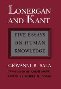 Lonergan and Kant