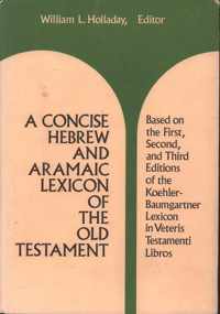 A Concise Hebrew and Aramaic Lexicon of the Old Testament