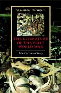 The Cambridge Companion to the Literature of the First World War