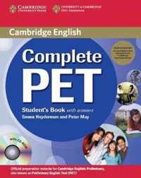 Complete Pet Student'S Book Pack (Student'S Book With Answer