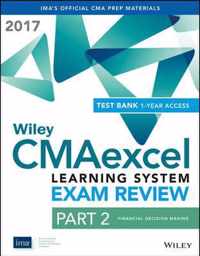 Wiley CMAexcel Learning System Exam Review 2017