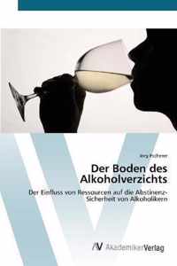 Der Boden des Alkoholverzichts