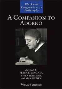 A Companion to Adorno