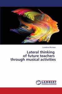 Lateral thinking of future teachers through musical activities