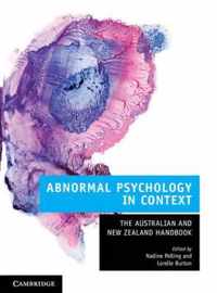 Abnormal Psychology in Context