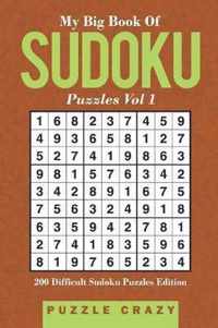 My Big Book Of Soduku Puzzles Vol 1