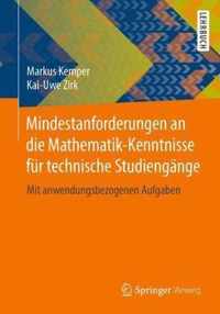 Mindestanforderungen an Die Mathematik-Kenntnisse Fur Technische Studiengange