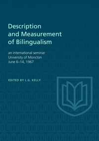 Description and Measurement of Bilingualism