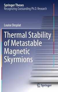 Thermal Stability of Metastable Magnetic Skyrmions