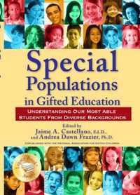 Special Populations in Gifted Education: Understanding Our Most Able Students from Diverse Backgrounds