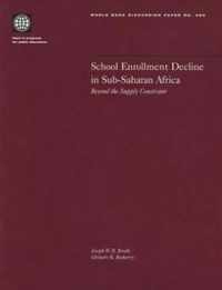 School Enrollment Decline in Sub-Saharan Africa