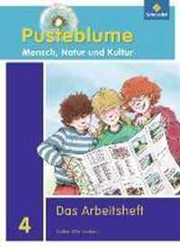 Pusteblume 4. Mensch, Natur und Kultur. Arbeitsheft. Baden-Württemberg