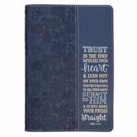 Journal Classic Navy Trust in the Lord