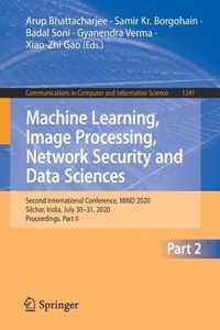 Machine Learning Image Processing Network Security and Data Sciences