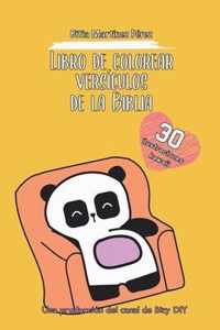 Libro de colorear versiculos de la Biblia