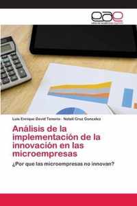 Analisis de la implementacion de la innovacion en las microempresas