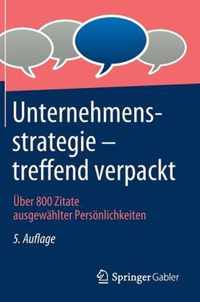 Unternehmensstrategie - treffend verpackt