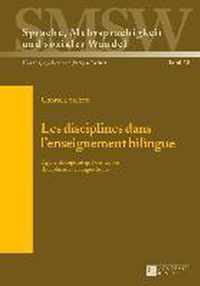 Les disciplines dans l'enseignement bilingue