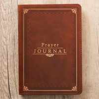 Prayer Journal Lux-Leather W/ Scripture/Prayers