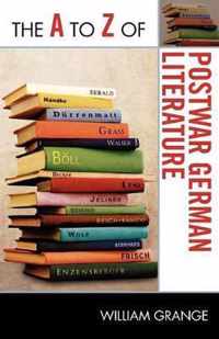 The A to Z of Postwar German Literature