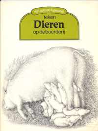 Teken dieren op de boerdery