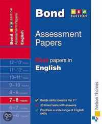 Bond First Papers In English 7-8 Years