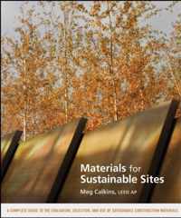 Materials For Sustainable Sites