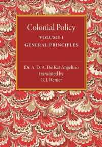 Colonial Policy