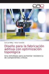 Diseno para la fabricacion aditiva con optimizacion topologica