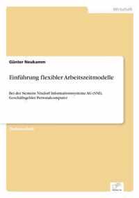 Einfuhrung flexibler Arbeitszeitmodelle