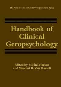 Handbook of Clinical Geropsychology