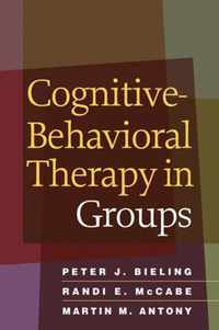 Cognitive Behavioral Therapy In Groups