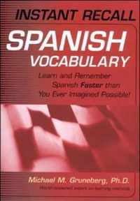 Instant Recall Spanish Vocabulary