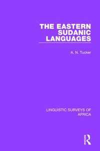 Eastern Sudanic Languages Linguist